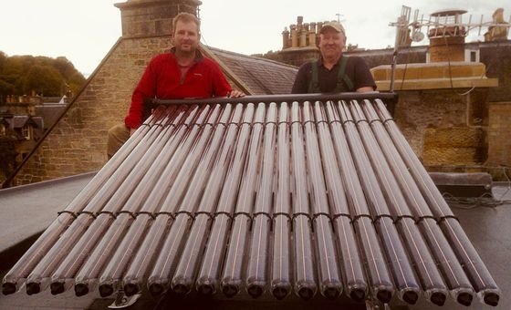 Heating system in West Linton home